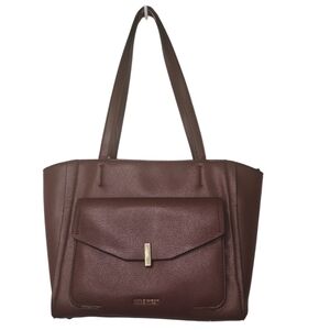 Nine West Women's Brown Faux Leather Shoulder Bag